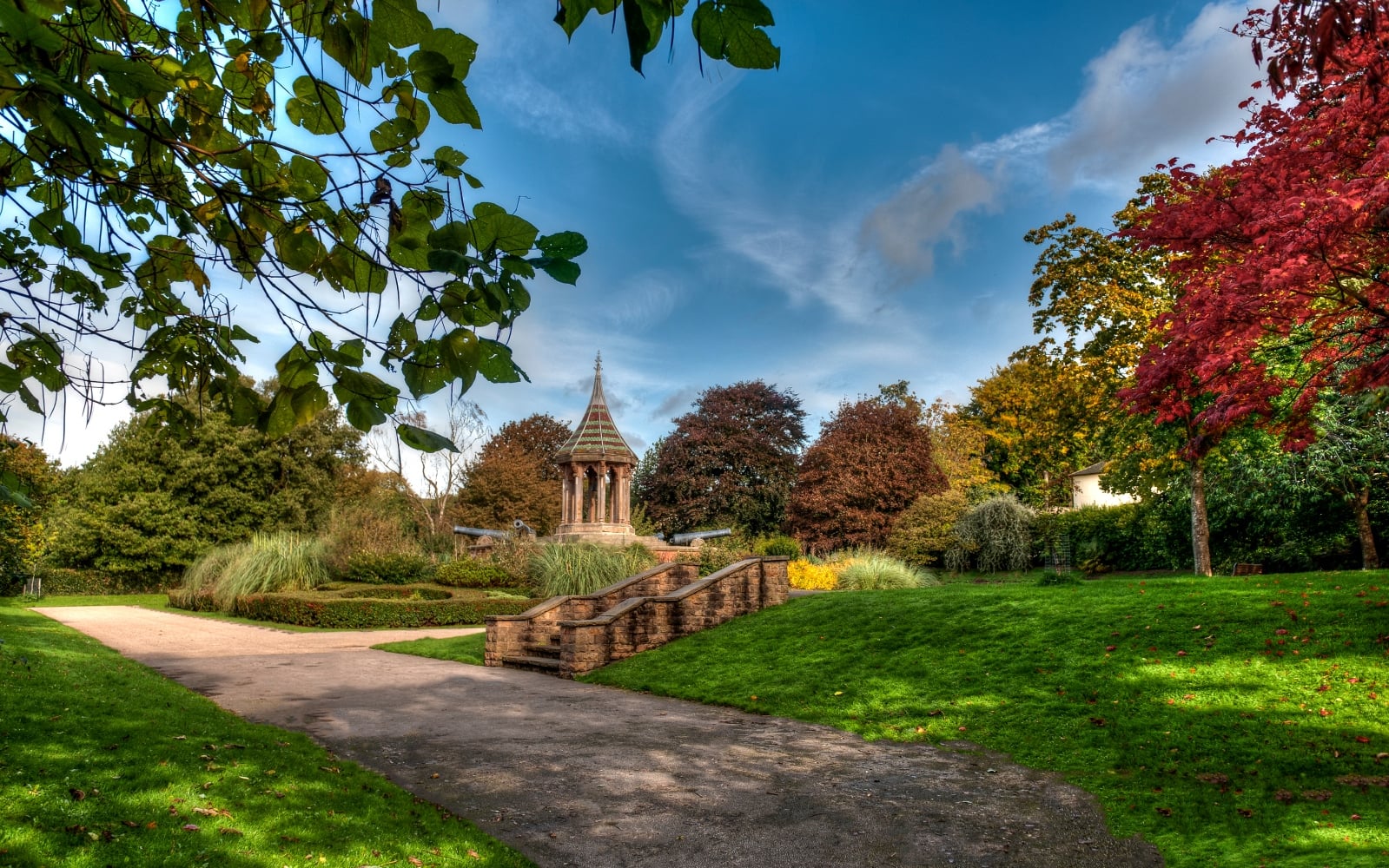 The Arboretum in Nottingham, a historic public park.