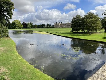 Audley End House and Gardens is a largely early 17th-century country house outside Saffron Walden, Essex, England.