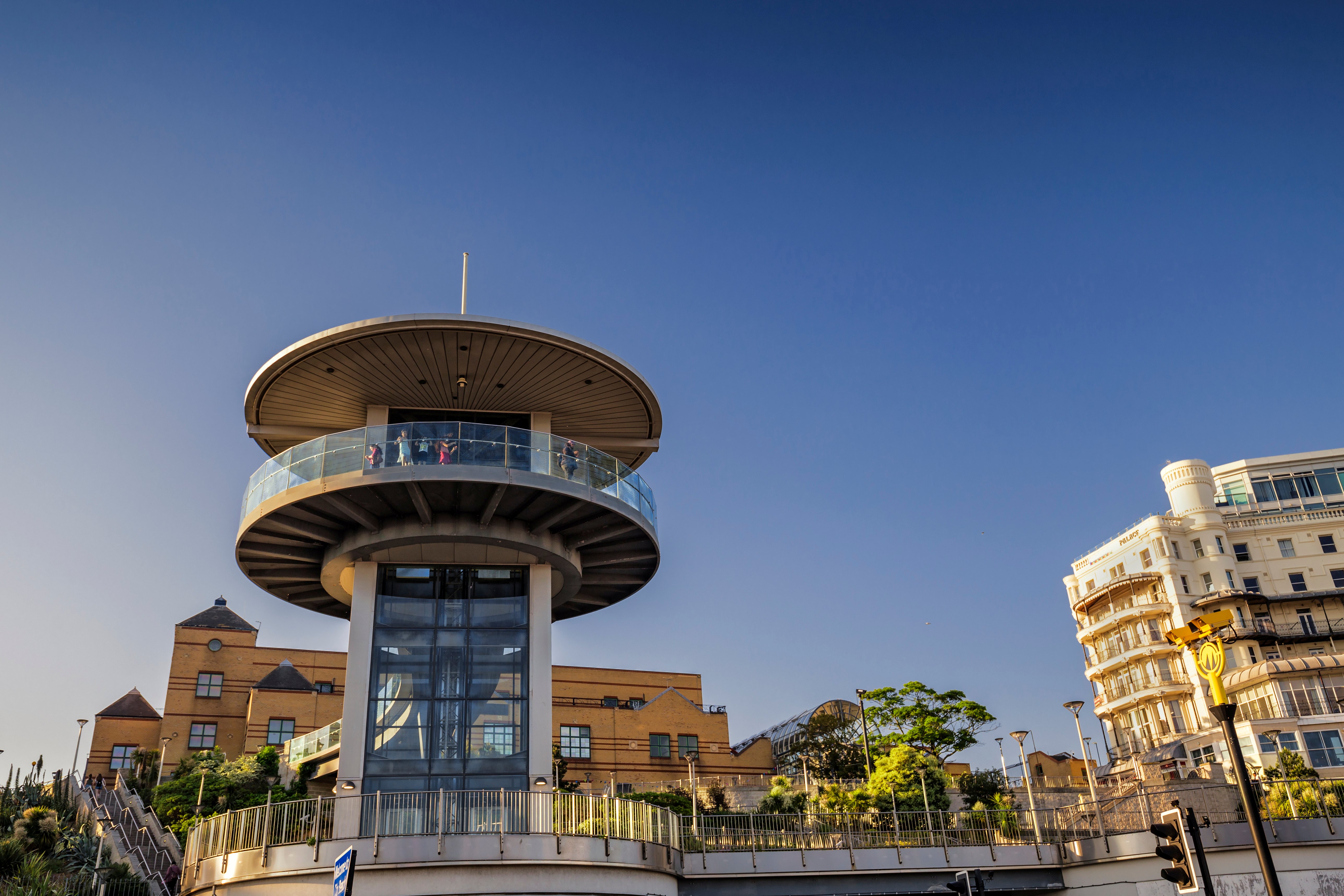 The Watching Tower in the british coastal town of Southend-on-Sea