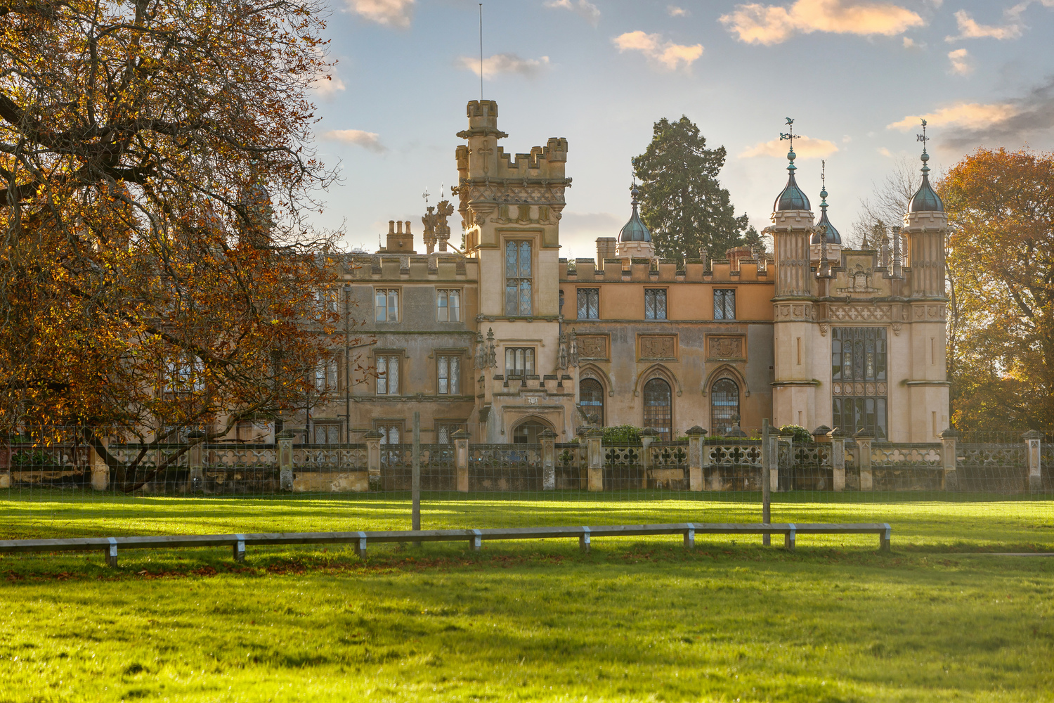 Knebworth House offers serene walks through the countryside. 