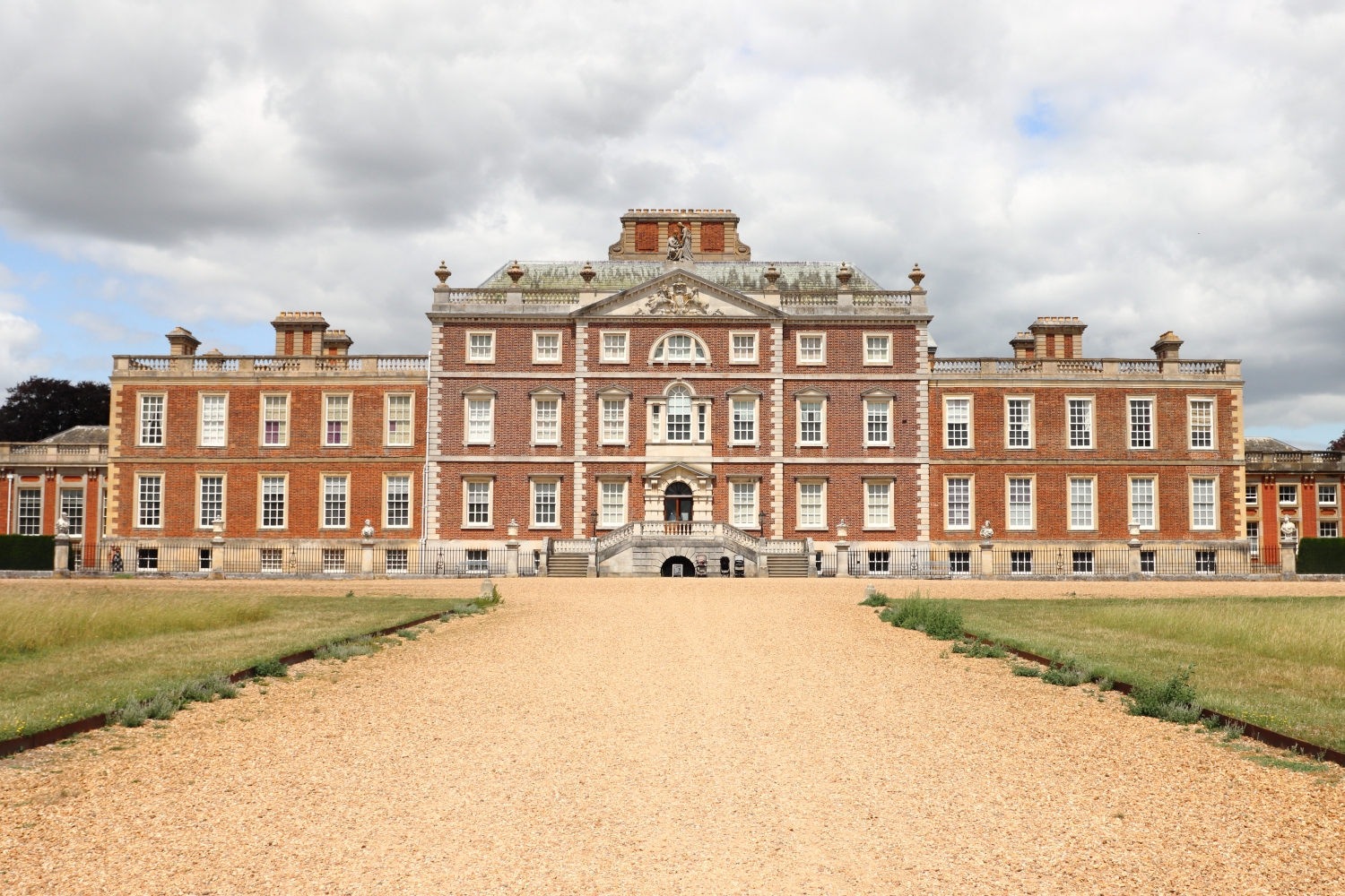 a large brick building