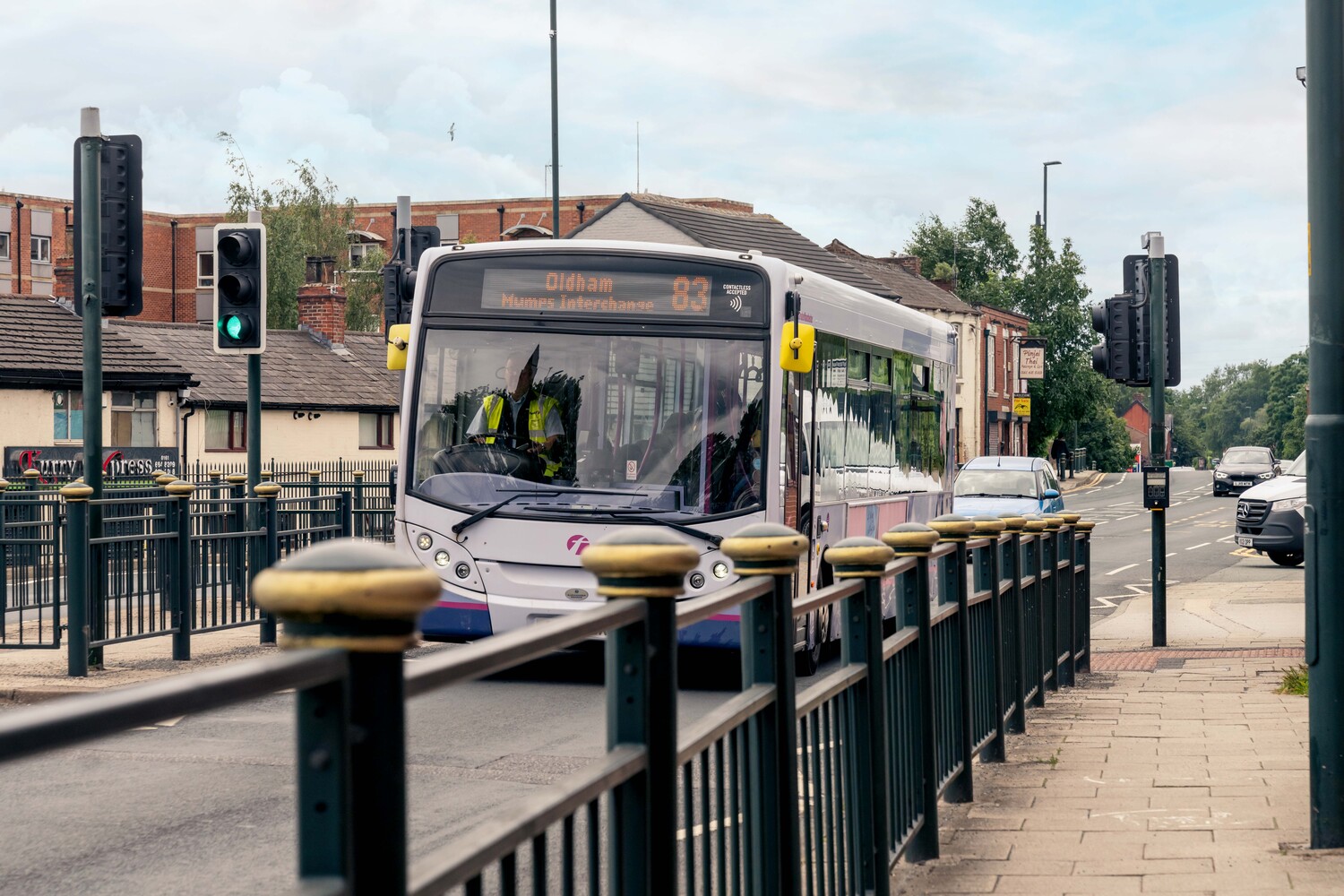 A local bus service running from Failsworth to Oldham.
