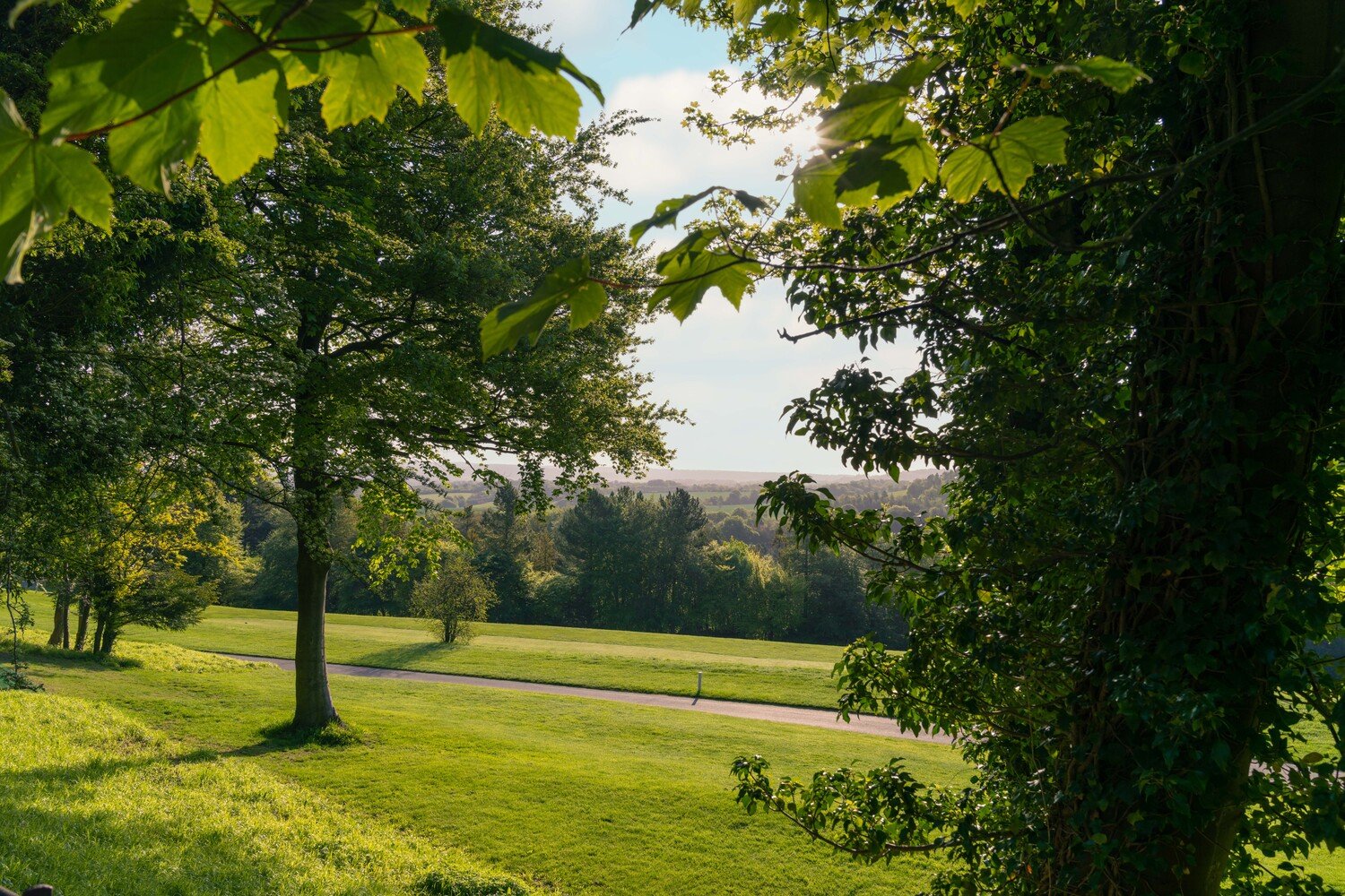 A park close to Aylesbury town centre.