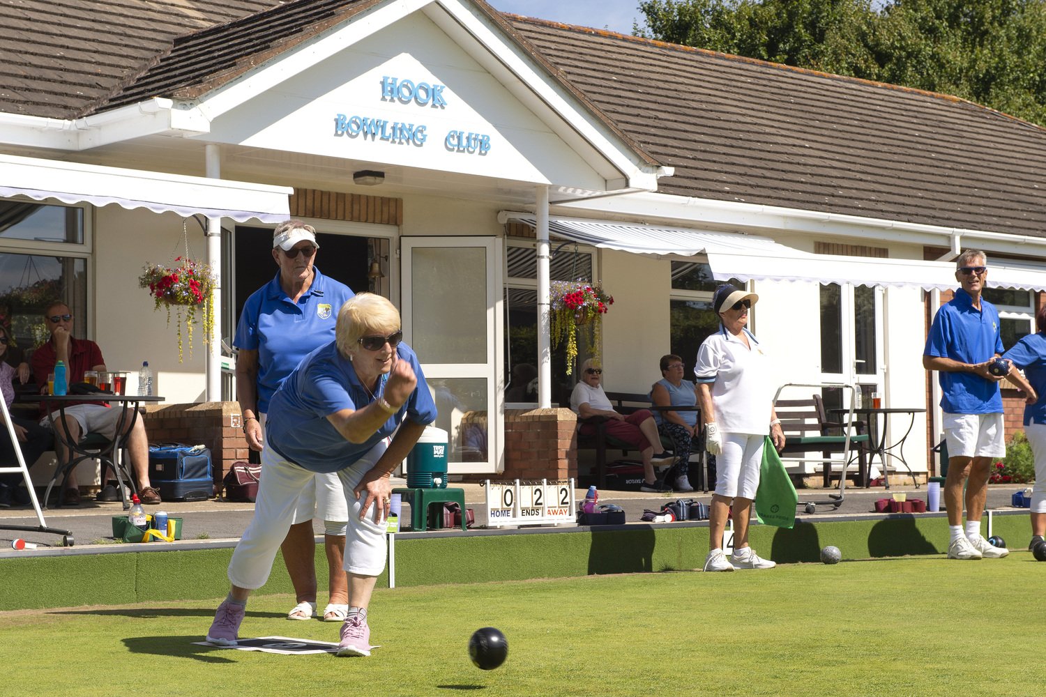 The Bowling Club in Hook, Hampshire.