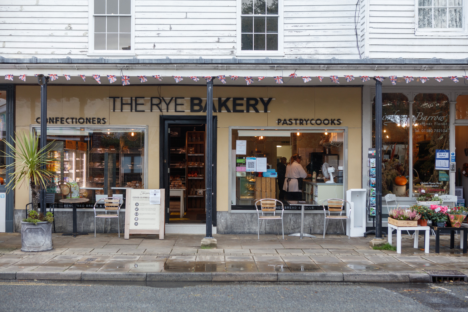 Shopfronts on Hawkhurst High Street