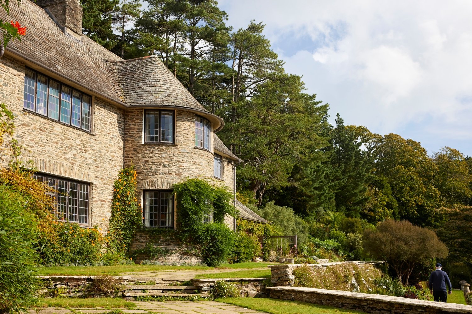 The house and gardens at Coleton Fishacre House in Dartmouth