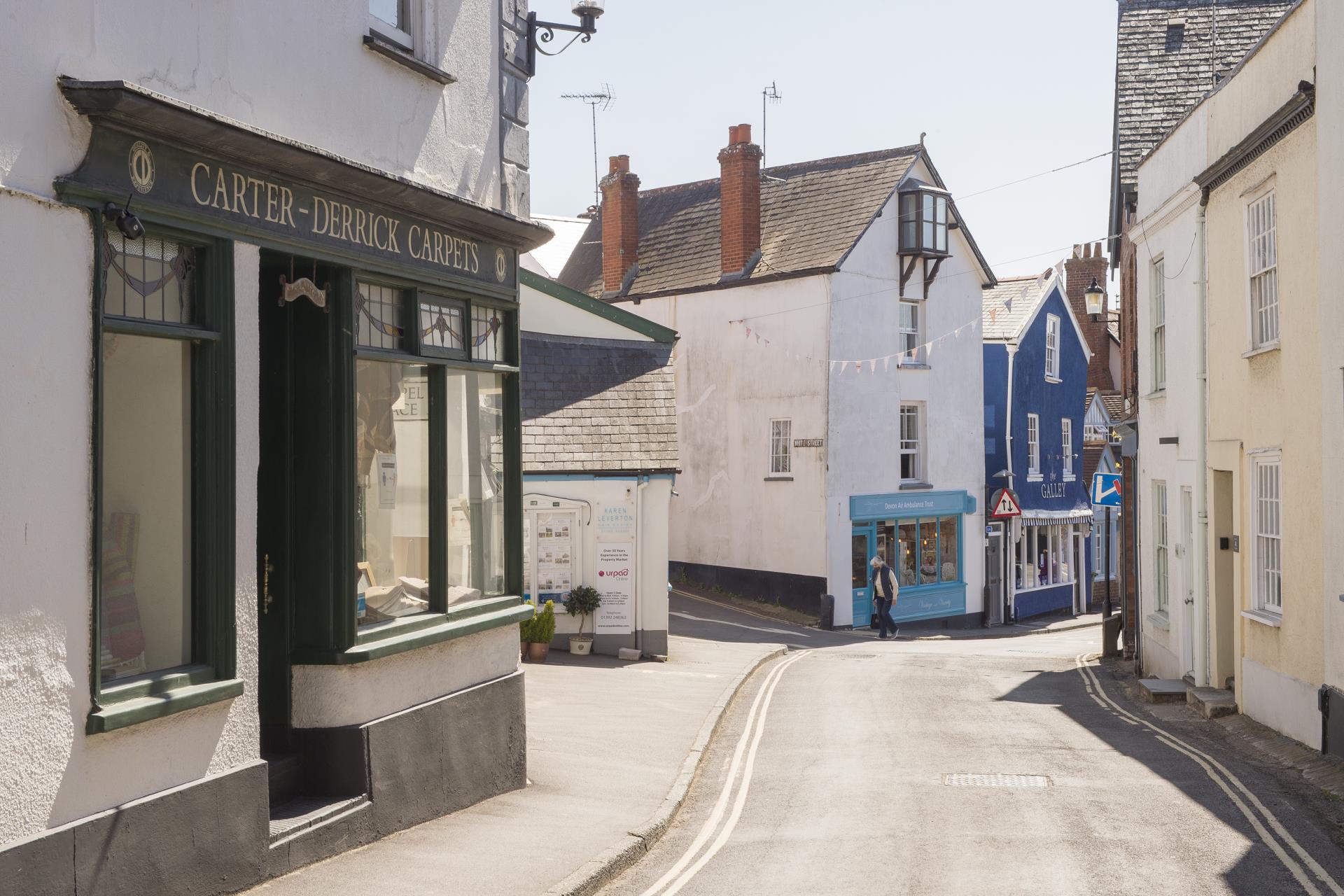 a street with buildings on both sides