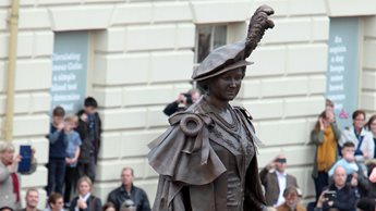 a person in a costume