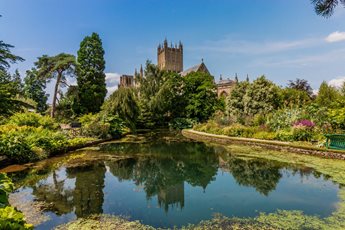 Wells cathedral in Somerset