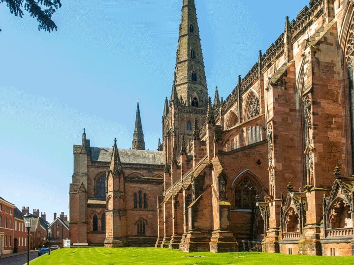 a large stone building