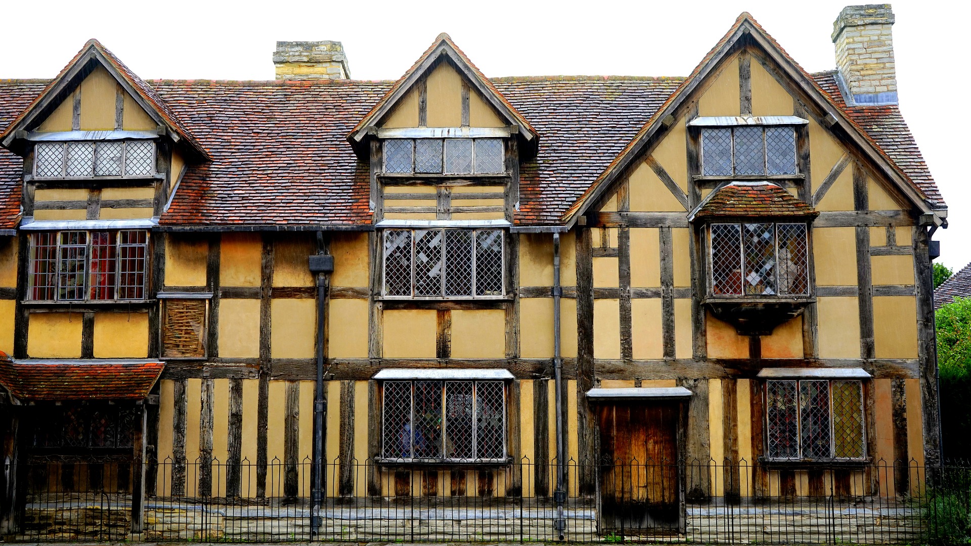 Shakespeare's birthplace in Stratford-Upon-Avon