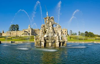 The Perseus and Andromeda fountain at Witley Court in Worcestershire.