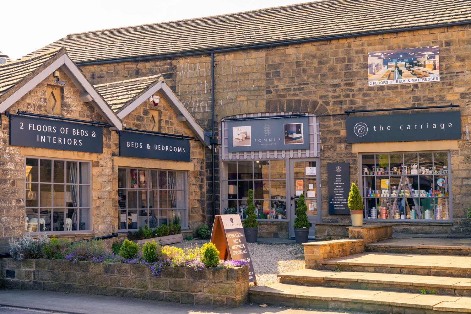 Local shops and amenities in Burley in Wharfedale
