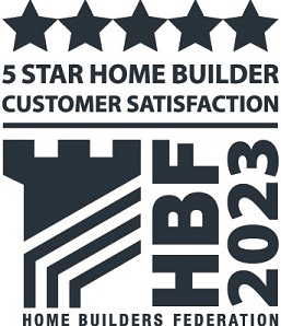 5 Star Home Builder Customer Satisfaction Award 2023