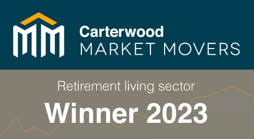 Charterwood Market Movers Retirement Living award