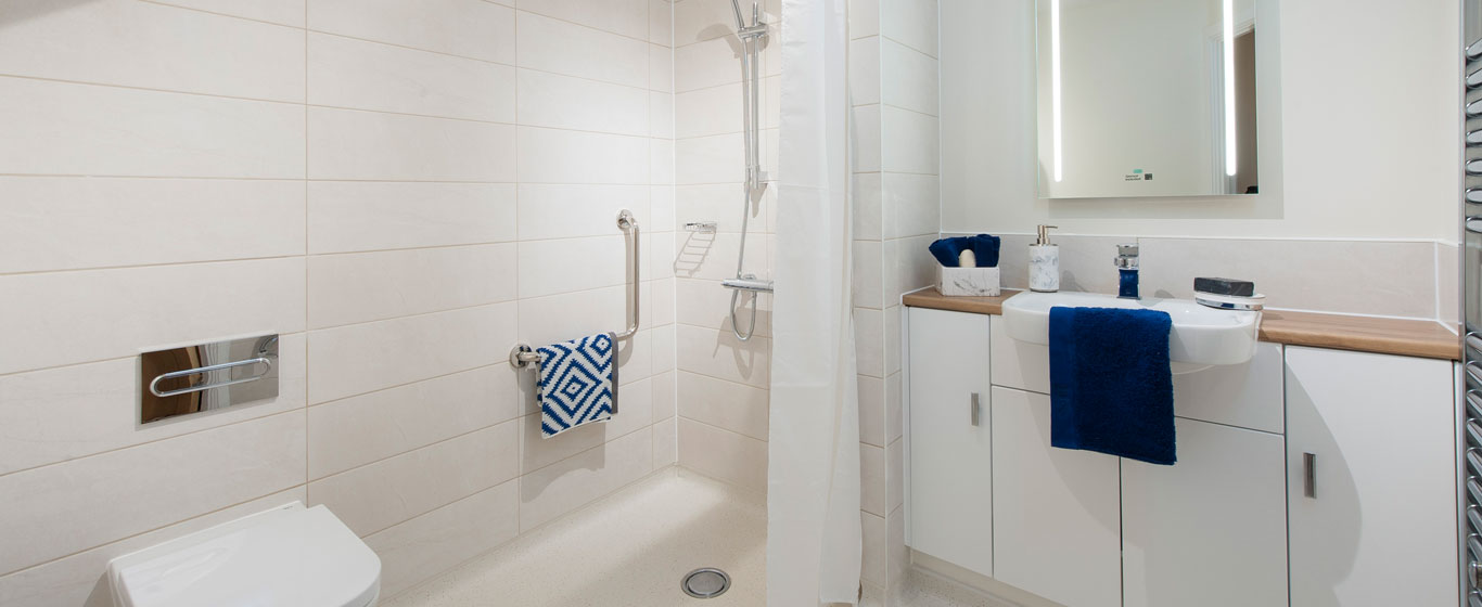 a bathroom with a bathtub and sink