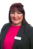 a person wearing a black jacket