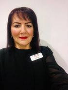a person with a name tag