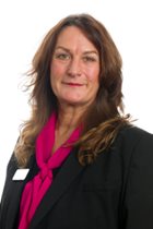 a person in a black suit