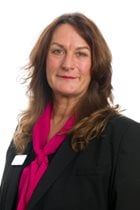 a person in a black suit