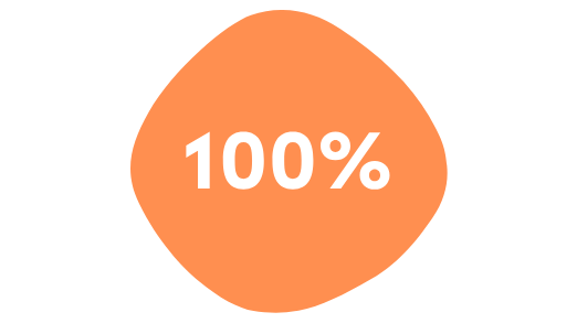 100%