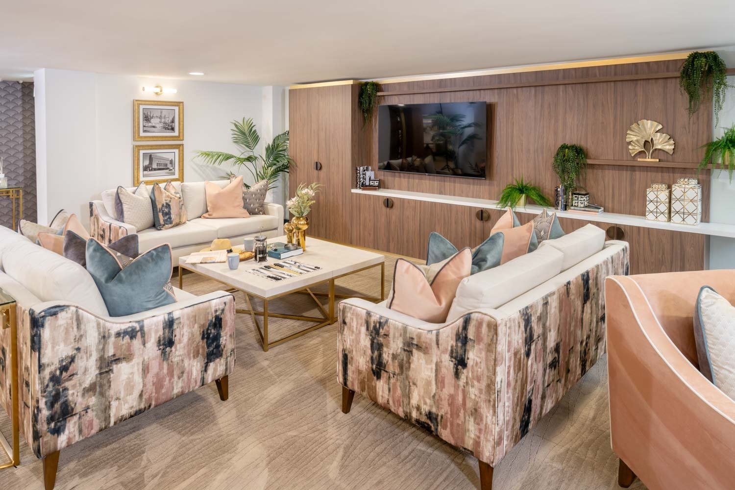 In our retirement communities you'll find homeowners lounges for socialising and relaxing.