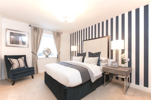 bedroom with chair