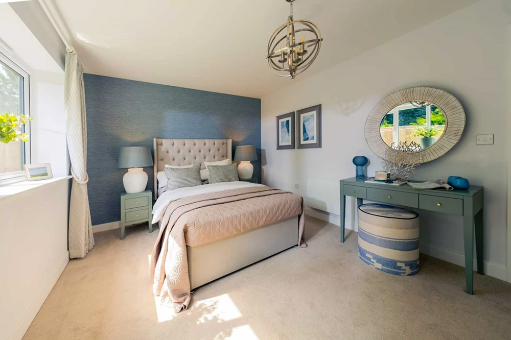 A typical bedroom design for our retirement properties