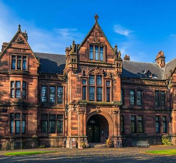 a large brick building