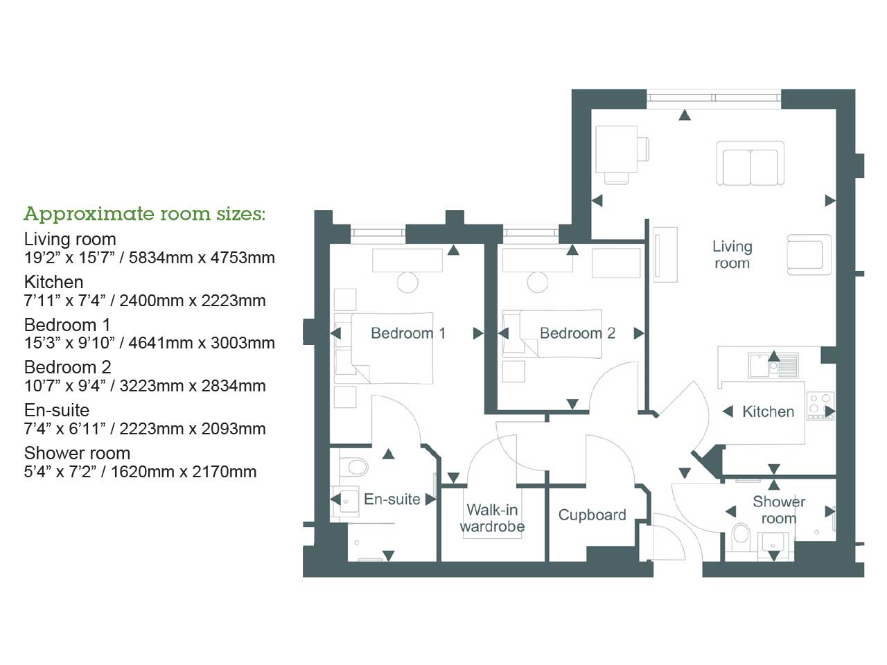Apartment 11 floor plan