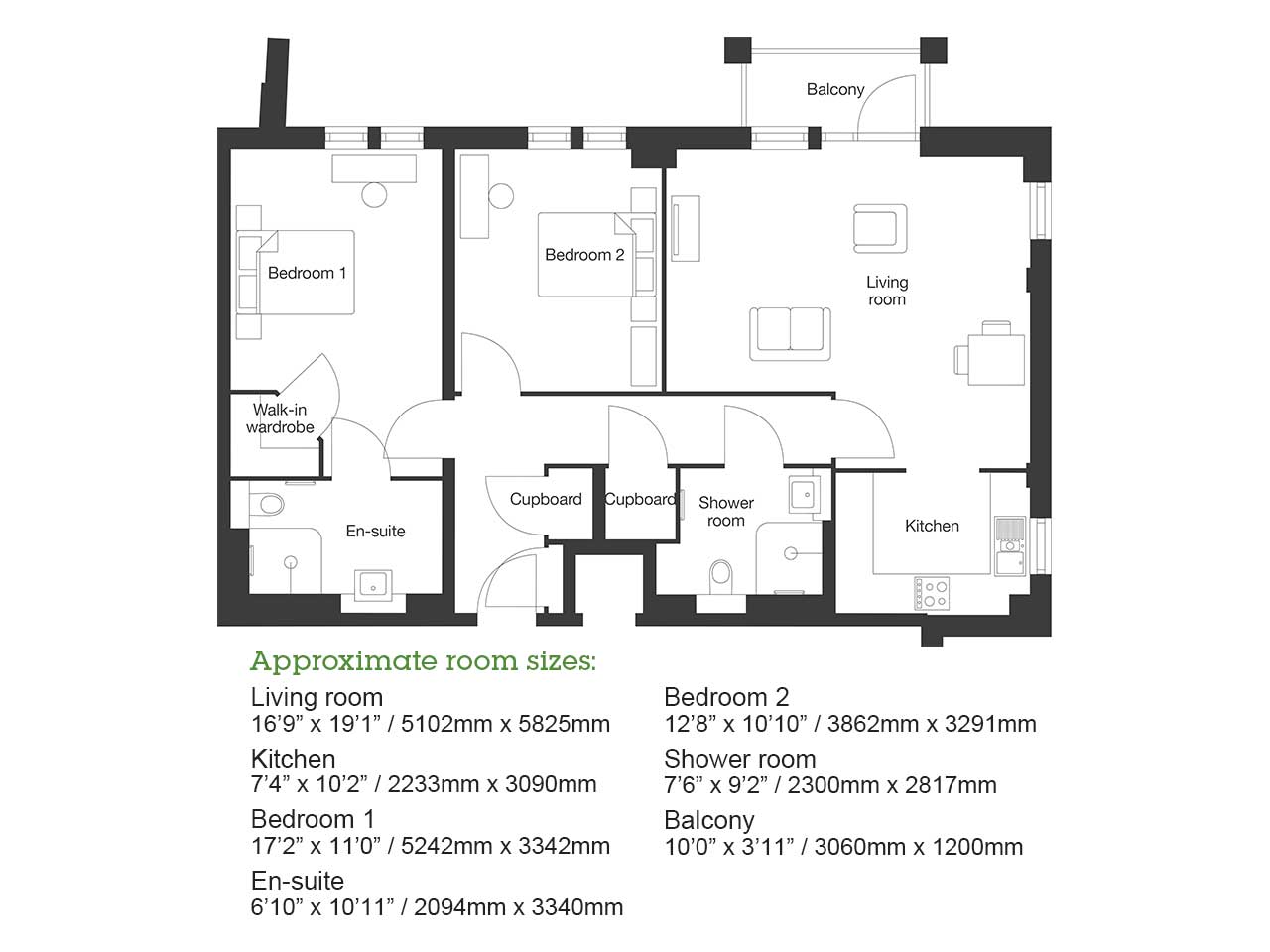 Apartment 31 floor plan