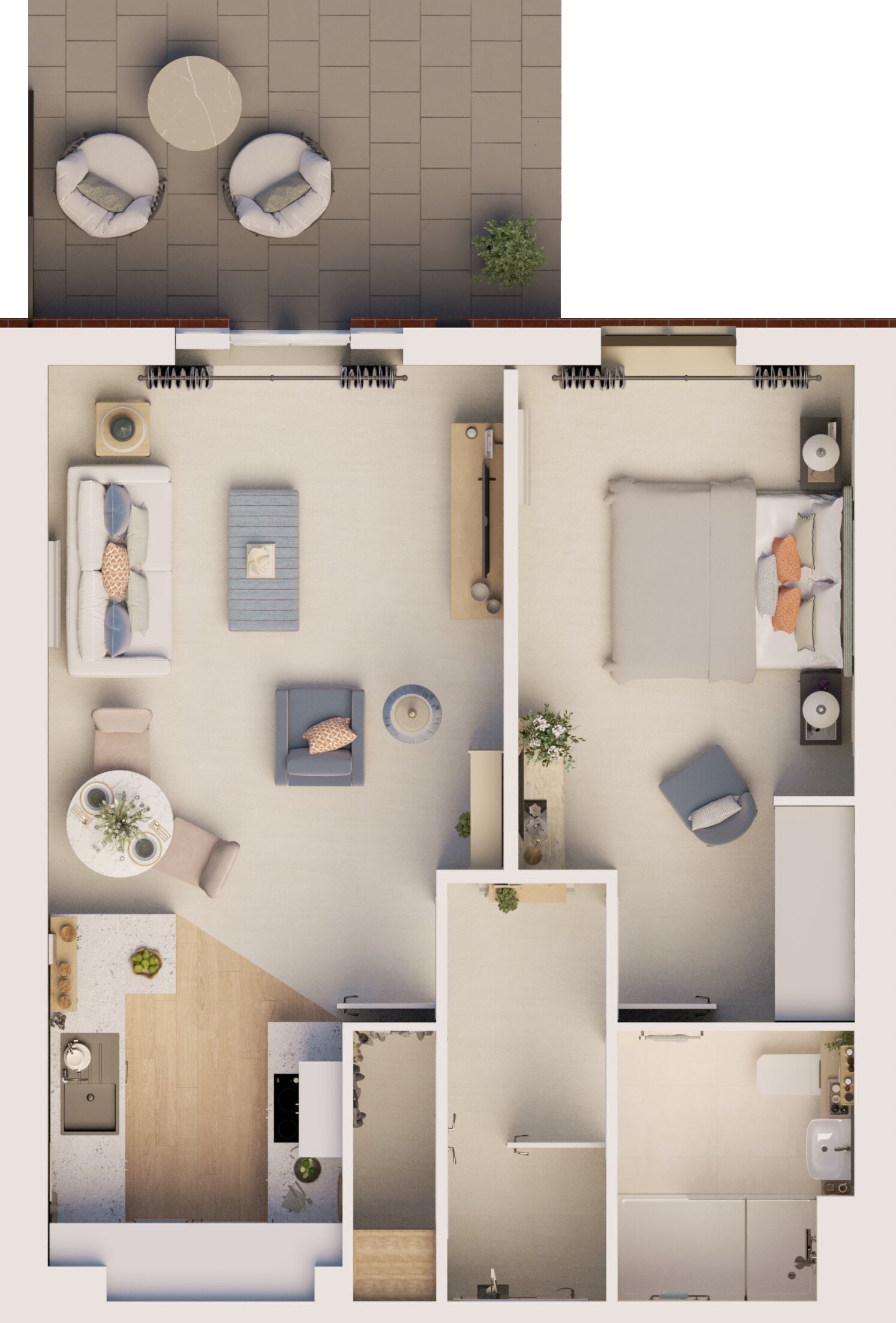 Apartment 3 floor plan