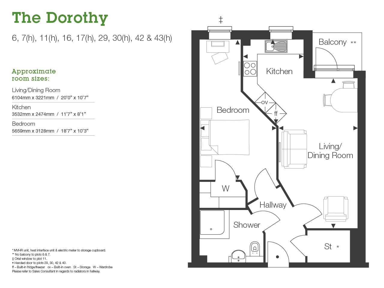 Apartment 29 floor plan