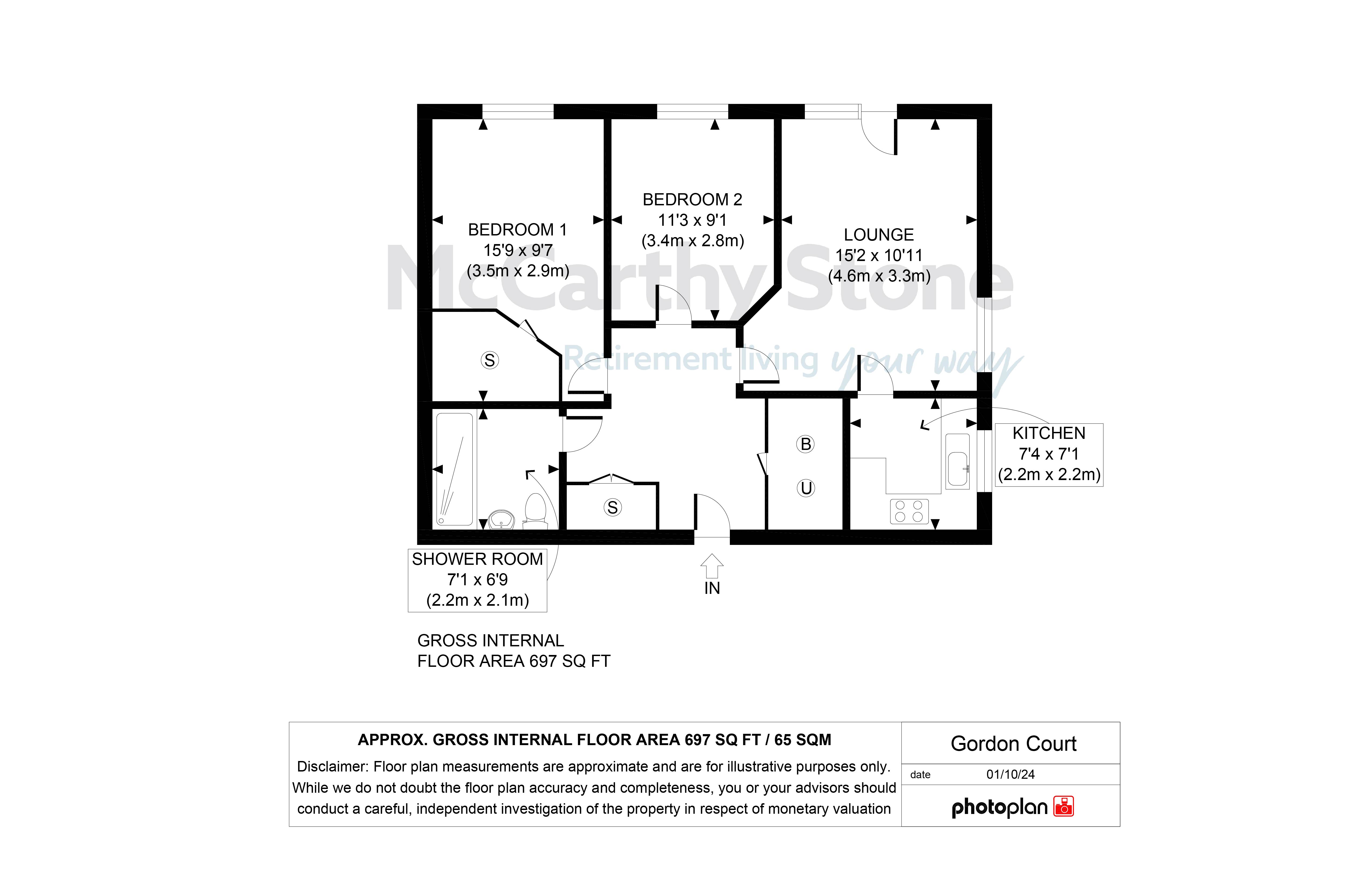 Apartment 14 floor plan