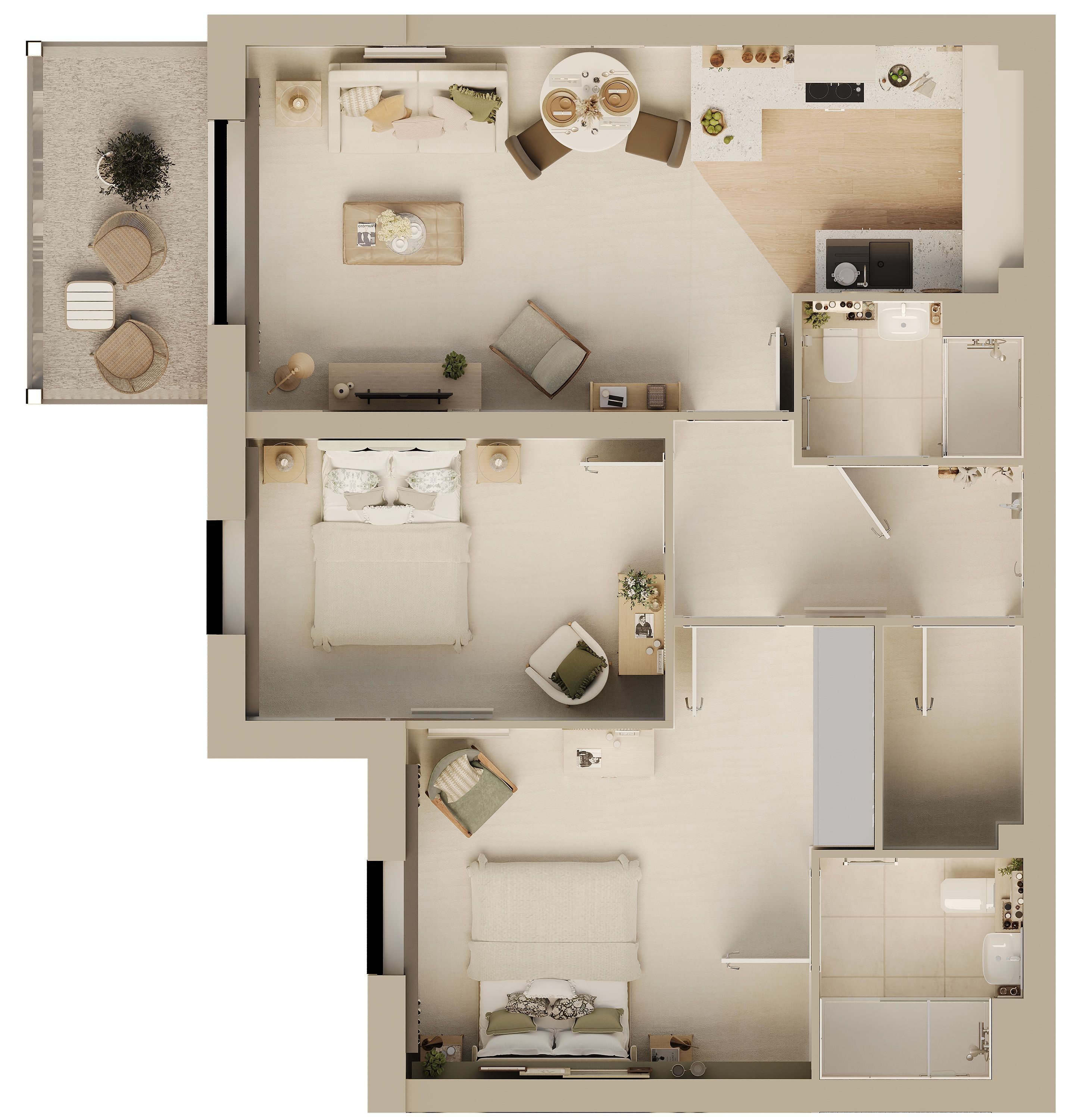 Apartment 35 floor plan