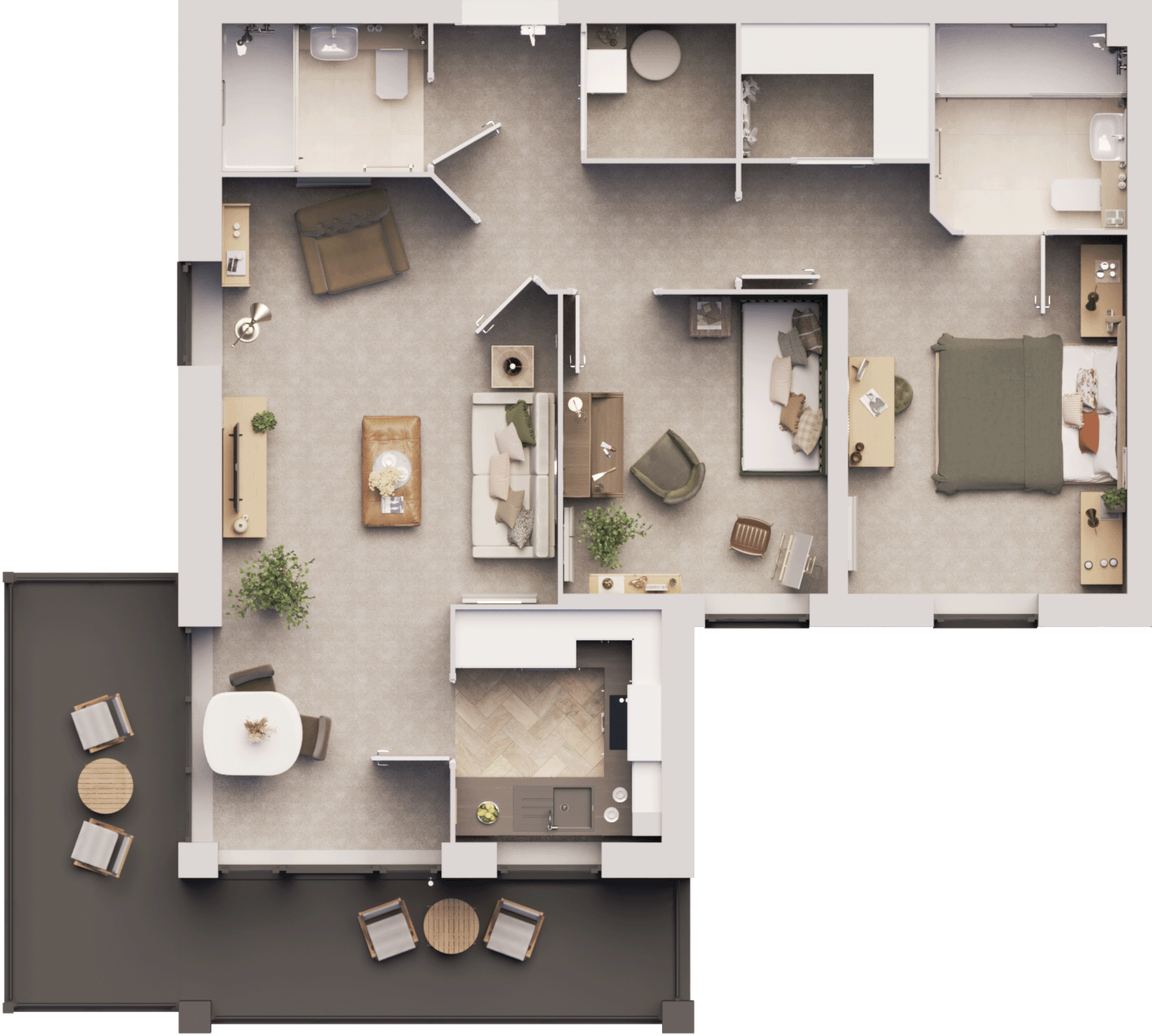 Apartment 52 floor plan