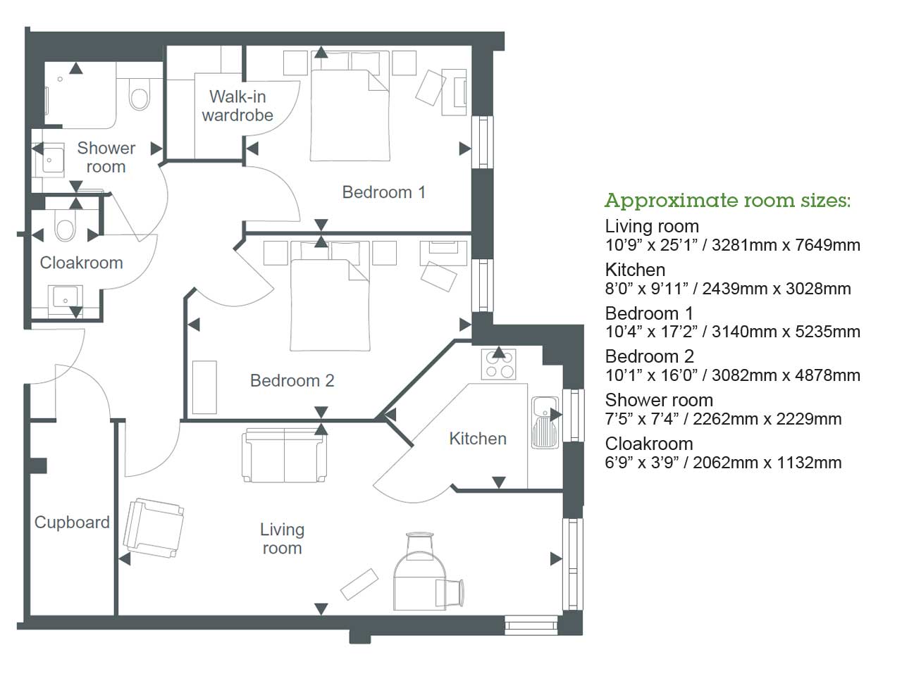 Apartment 49 floor plan