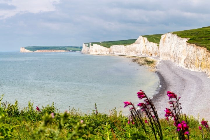 Seven Sisters and Beachy Head near Eastbourne in East Sussex, England