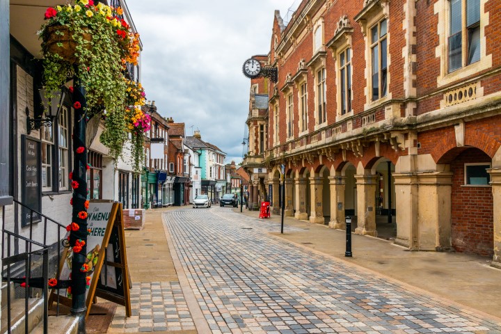 The Town Hall in High Street, Old Hemel Hempstead Hertfordshire